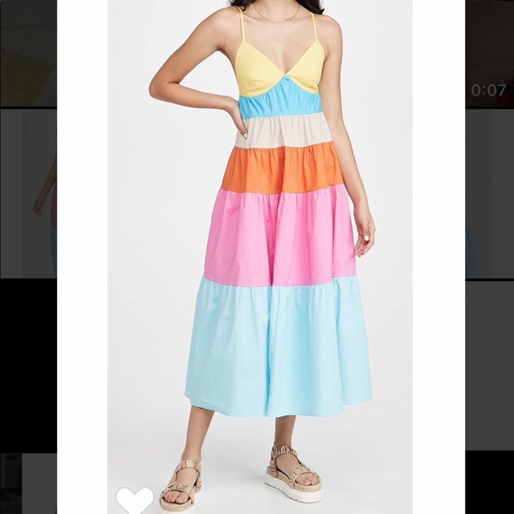 STAUD | NWT Sold Out Cleo Maxi Dress - Picture 13 of 15